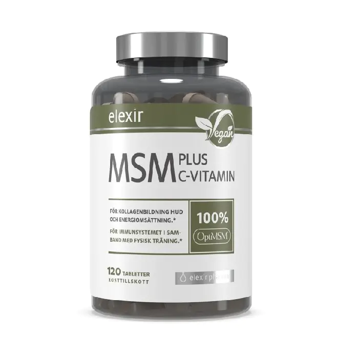 MSM Plus Vitamin C Elexir 120 Tablets